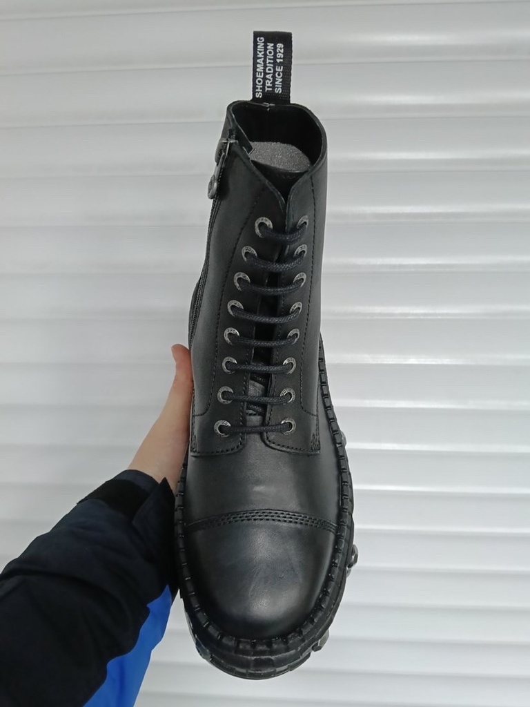 Шкіряні черевики New Rock M-WALL083C-S7 (Колекція Wall) – Оригінал, Іспанія - Фото 1