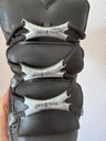 New Rock M-106-S112 Original Black Leather Platform Boots / Sneakers (Brand New with Box) - Фото 4