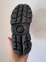 New Rock M-106-S112 Original Black Leather Platform Boots / Sneakers (Brand New with Box) - Фото 5