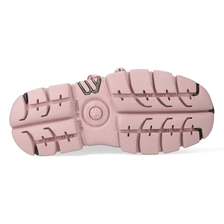 New Rock M-106-C158 Pink Platform Boots – Exclusive Style & Premium Quality - Фото 5