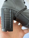Жіночі шкіряні черевики New Rock M-TRCASCO007-S2 на підборах та платформі (Чорні) - Фото 6