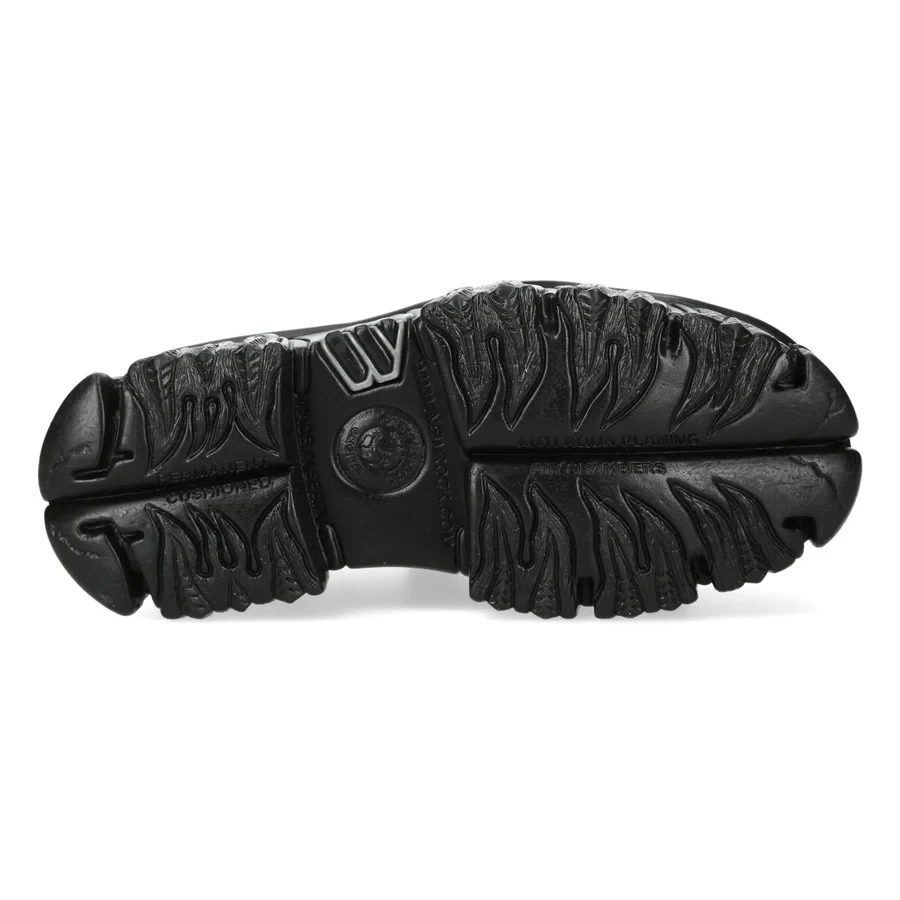 New Rock M-120NXLPMUELLE-C6 – Сміливі кеди на платформі з червоними язиками полум'я - Фото 6