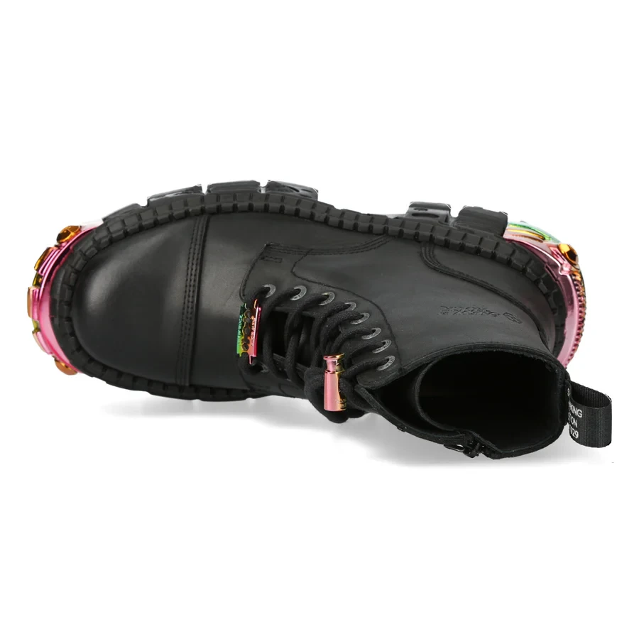 Черевики New Rock M-WALL083CCT-S8 з Райдужним Металом – Абсолютний Хіт Кібер-Естетики - Фото 6
