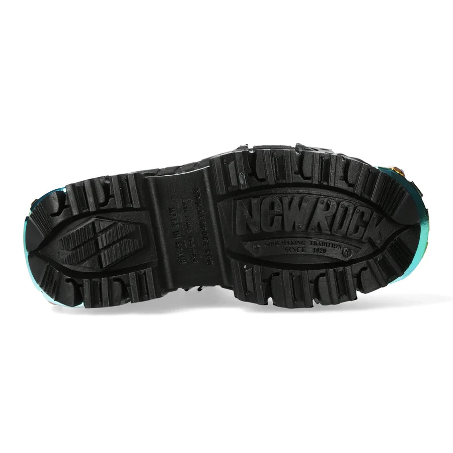 Черевики New Rock M-WALL083CCT-S8 з Райдужним Металом – Абсолютний Хіт Кібер-Естетики - Фото 7