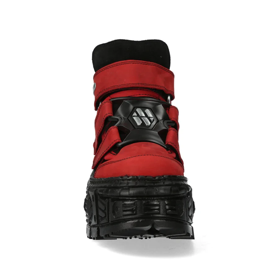 Черевики New Rock M-WALL285-S6 Red/Black – Культове готичне взуття на платформі - Фото 2