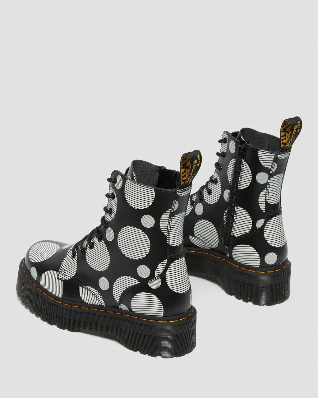 URBAN Черевики Dr. Martens 26882009 JADON POLKA DOT SMOOTH LEATHER PLATFORM 36, 37, 38, 39, 40, 41 - Фото 4