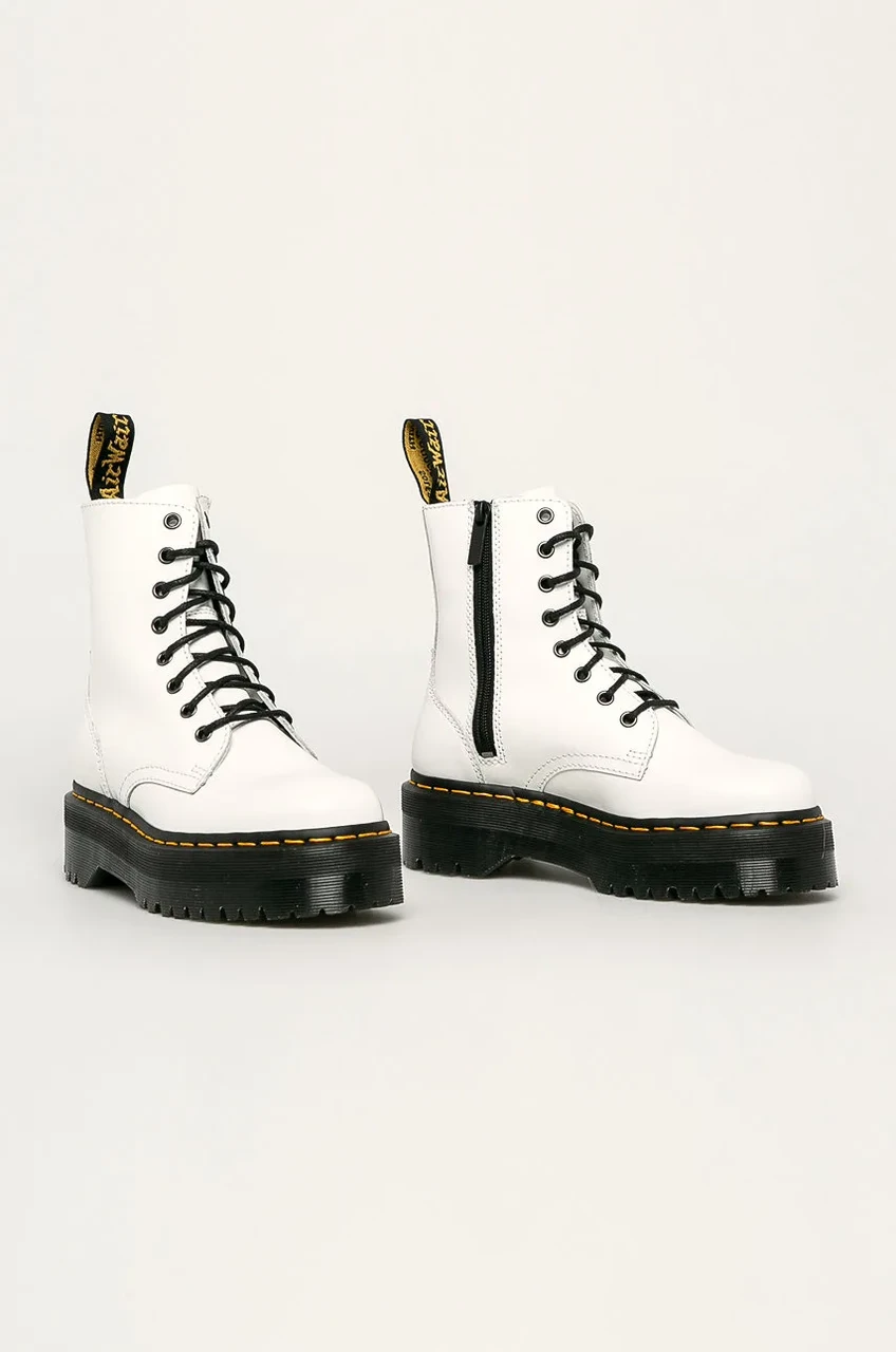 Dr Martens - Шкіряні черевики 15265100-White - Фото 1