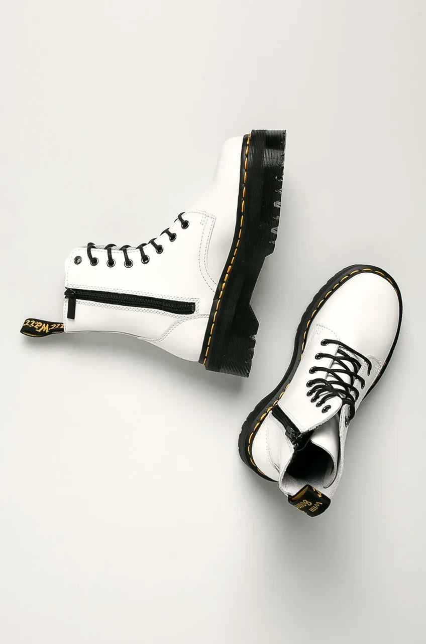 Dr Martens - Шкіряні черевики 15265100-White - Фото 2