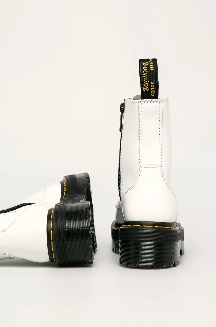 Dr Martens - Шкіряні черевики 15265100-White - Фото 3