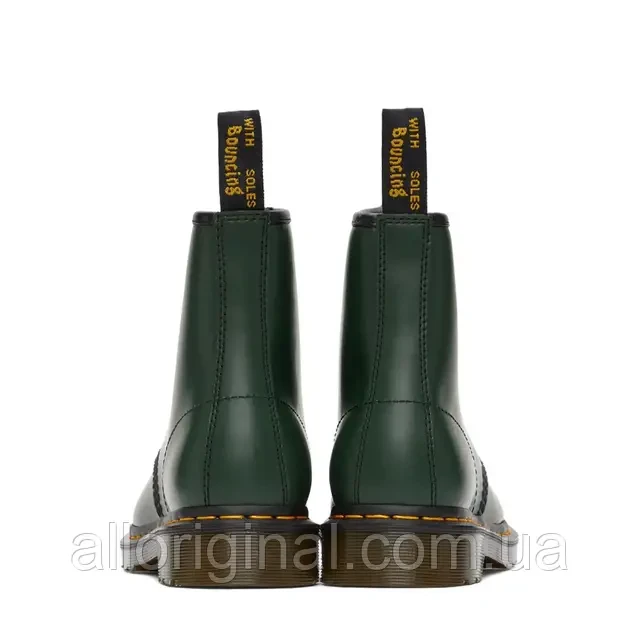 Черевики Dr. Martens 11822207-1460 GREEN SMOOTH - Фото 3