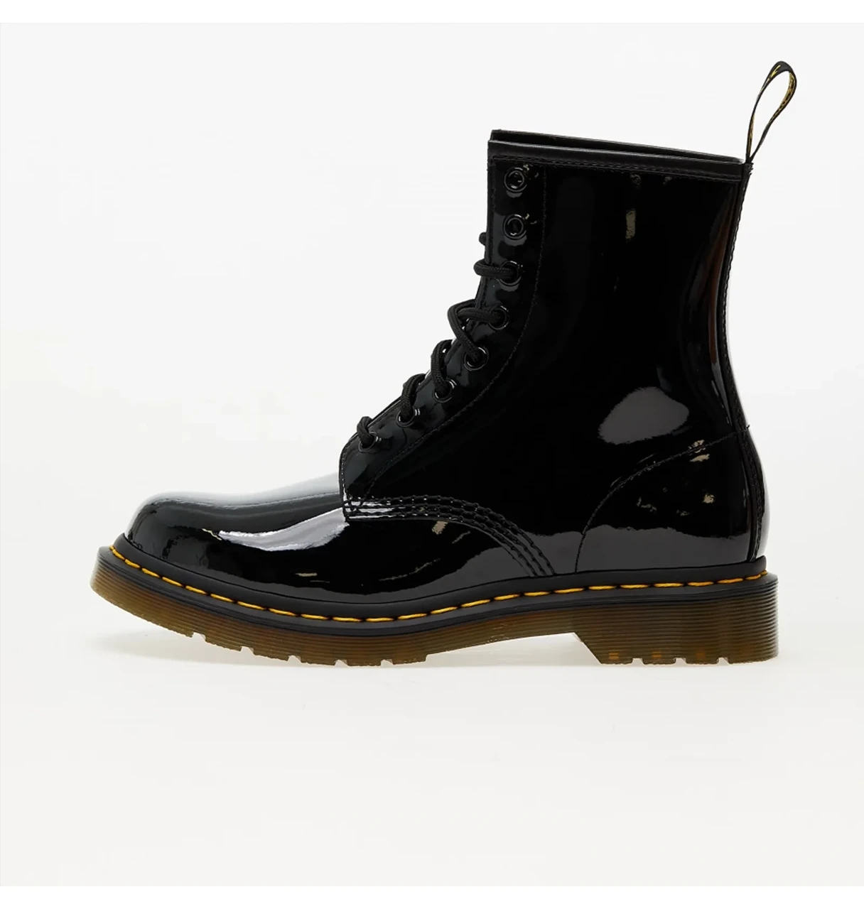 Черевики жіночі Dr. Martens 1460 Patent Leather Lace Up Boots Black 11821011 - Фото 1