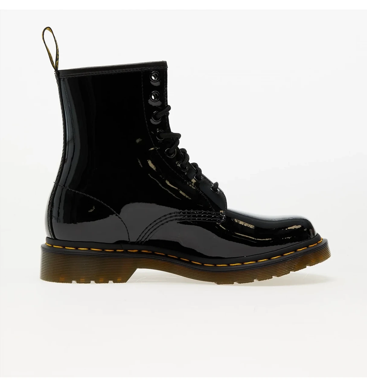 Черевики жіночі Dr. Martens 1460 Patent Leather Lace Up Boots Black 11821011 - Фото 3