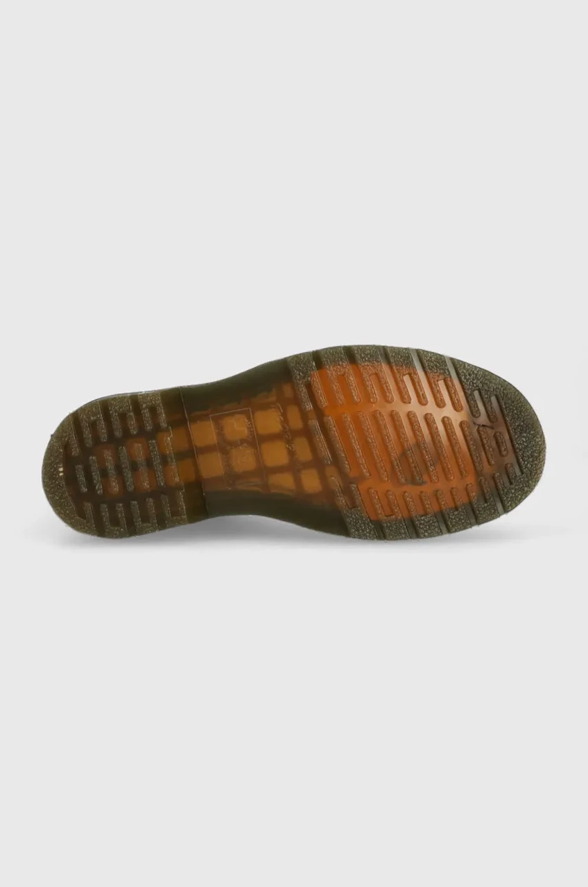 Шкіряні черевики Dr. Martens жіночі колір чорний на плоскому ходу 22227001-black - Фото 4