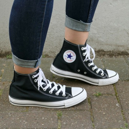 Кеди Унісекс Converse Chuck Taylor All Star Hi Black M9160C (Оригінал) - Фото 6