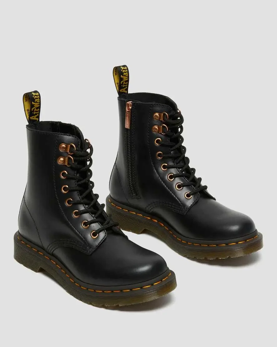 URBAN Черевики Dr. Martens 26874001-1460 PASCAL ROSE GOLD BLACK WANAMA 37, 38, 39, 40 - Фото 2