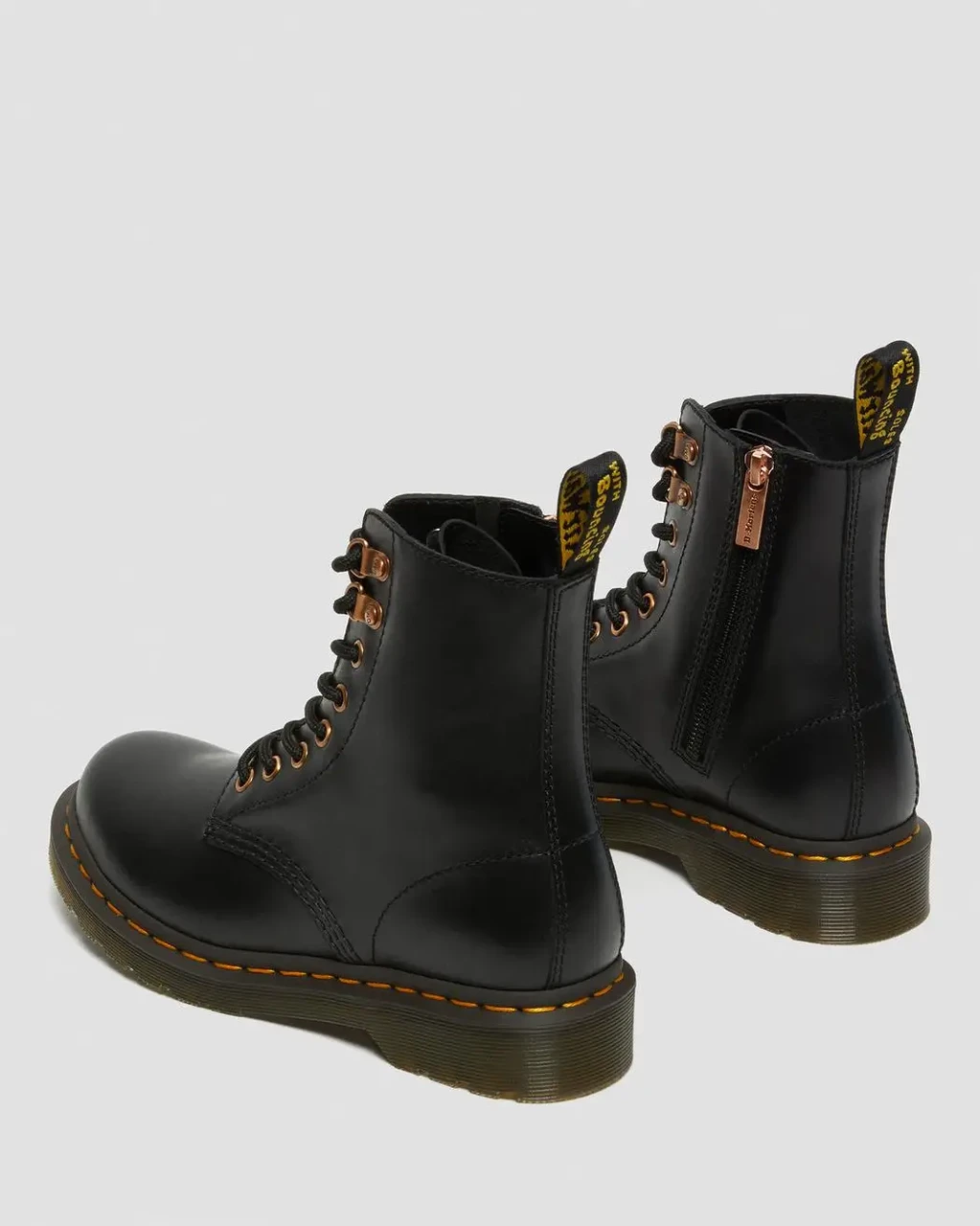 URBAN Черевики Dr. Martens 26874001-1460 PASCAL ROSE GOLD BLACK WANAMA 37, 38, 39, 40 - Фото 3