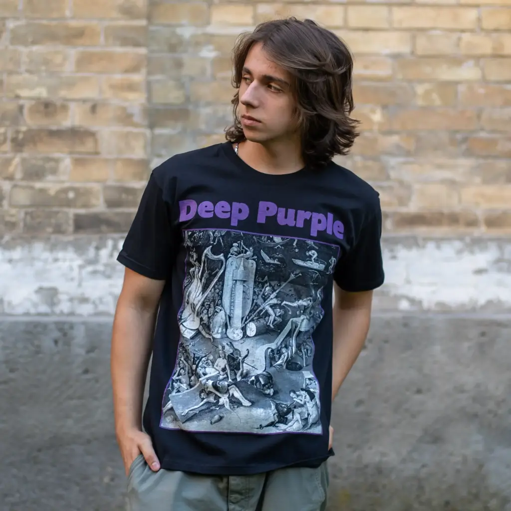 Футболка Deep Purple - Deep Purple чорна