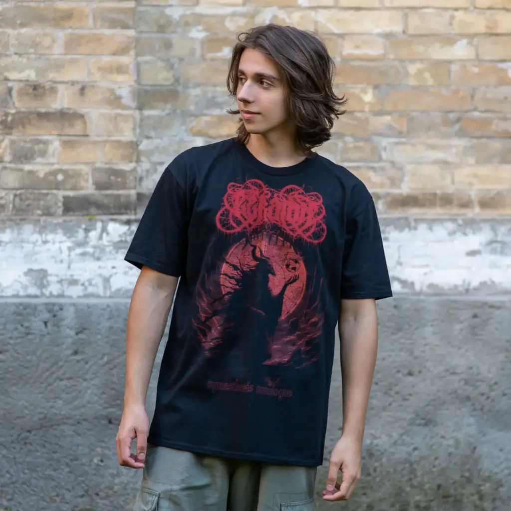 Футболка Ezkaton - Synaesthesis Monologue чорна