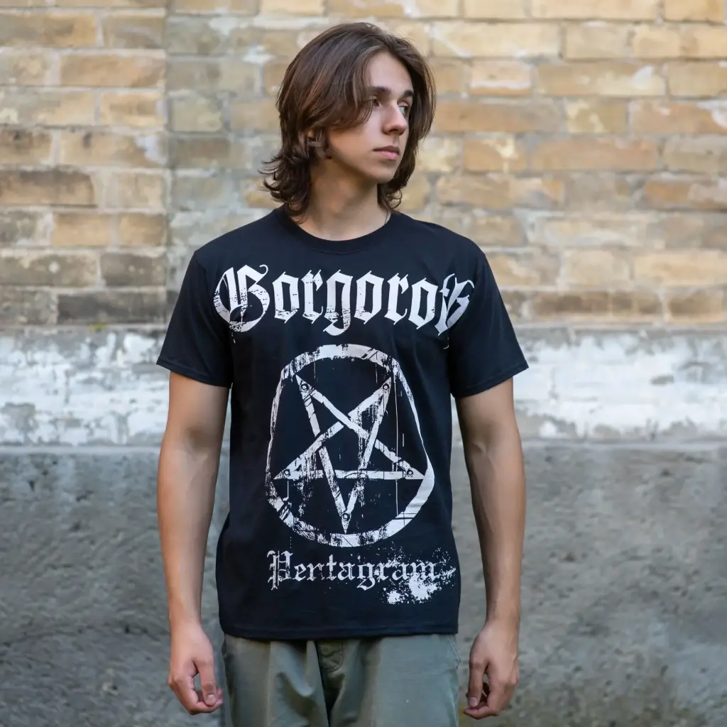 Футболка Gorgoroth - Pentagram чорна