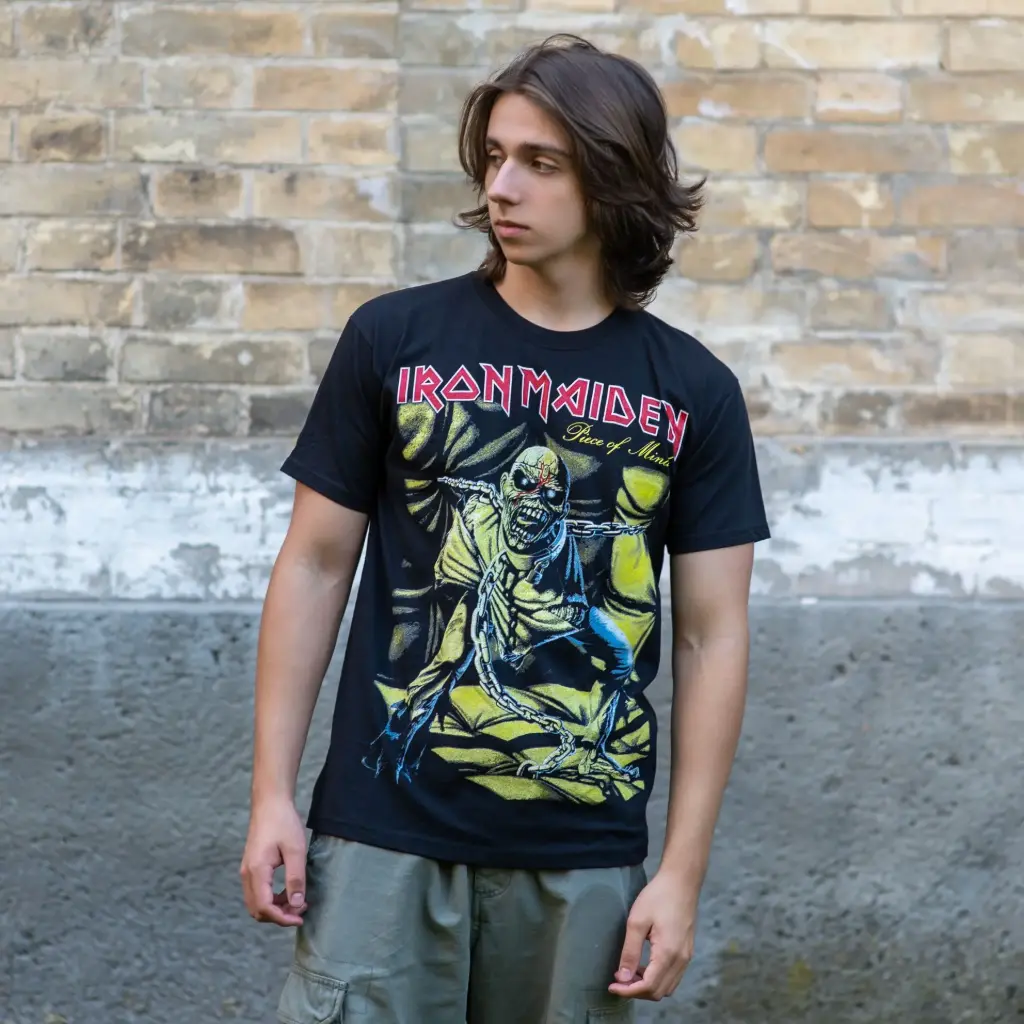 Футболка Iron Maiden - Piece Of Mind чорна