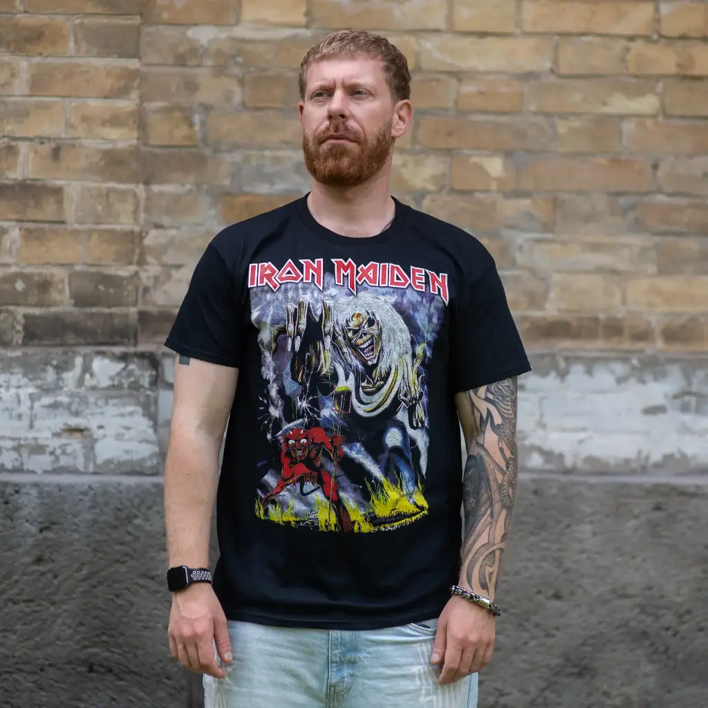 Футболка Iron Maiden - The Number Of The Beast чорна