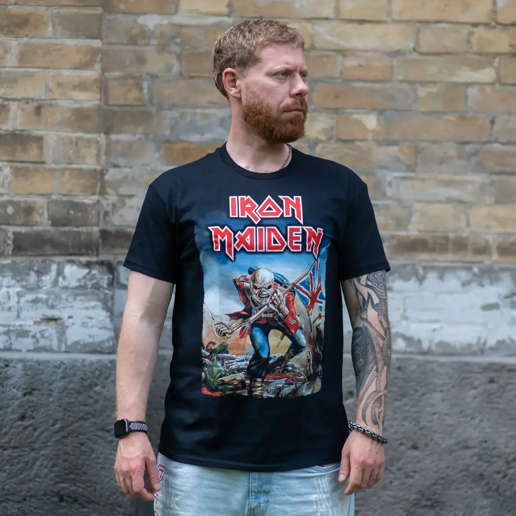 Футболка Iron Maiden - The Trooper чорна
