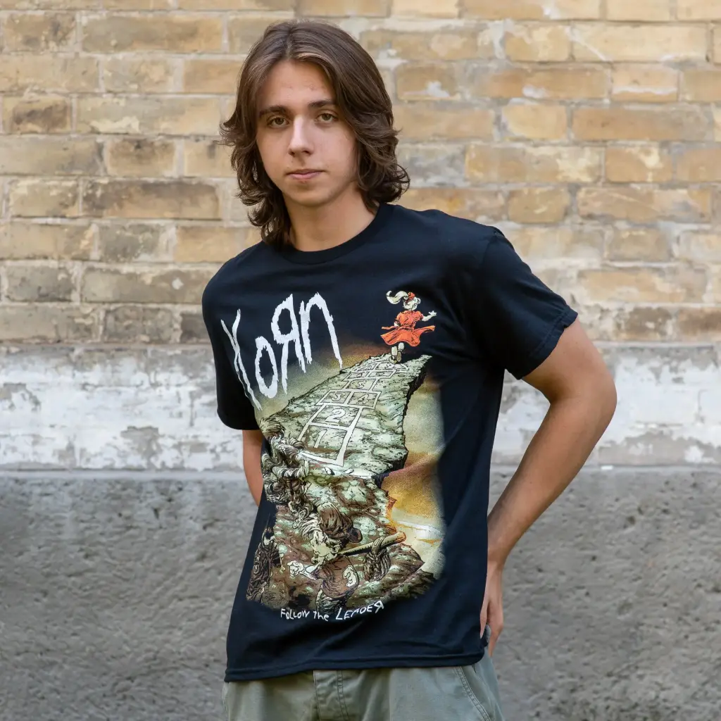 Футболка Korn - Follow The Leader чорна