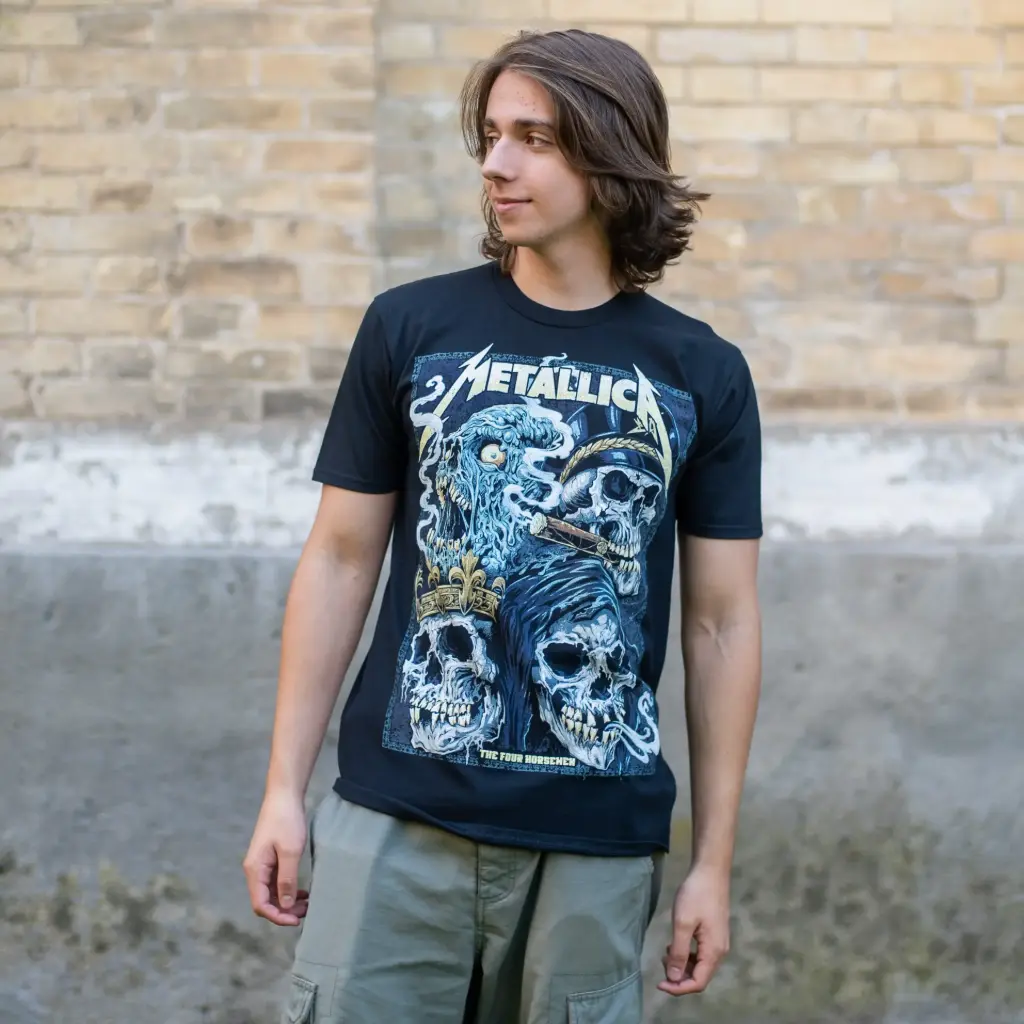 Футболка Metallica - The Four Horsemen чорна