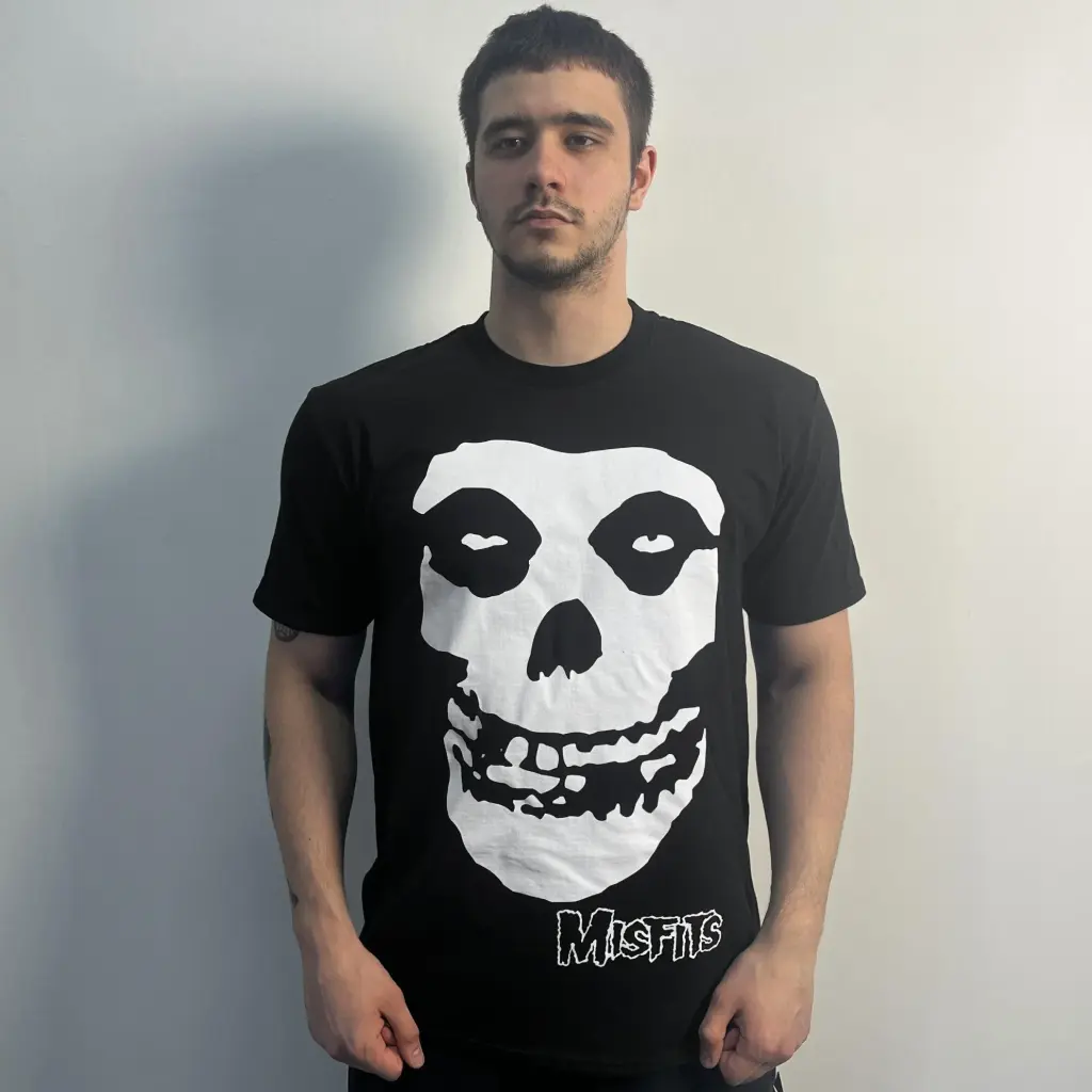 Футболка Misfits Skull чорна