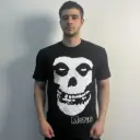 Футболка Misfits Skull чорна