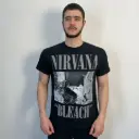 Футболка Nirvana - Bleach чорна