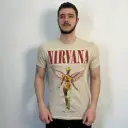 Футболка Nirvana - In Utero бежева