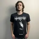 Футболка Nokturnal Mortum - Нехристь чорна