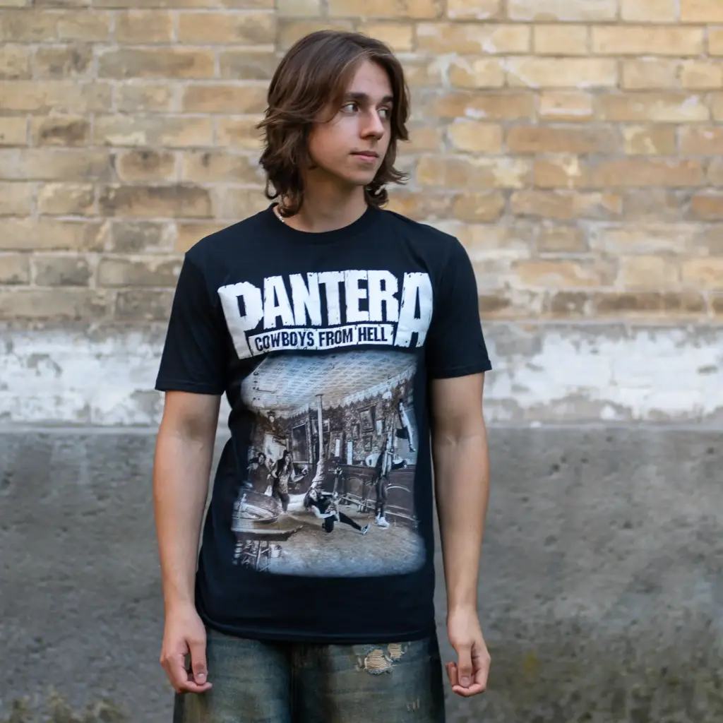 Футболка Pantera - Cowboys From Hell чорна