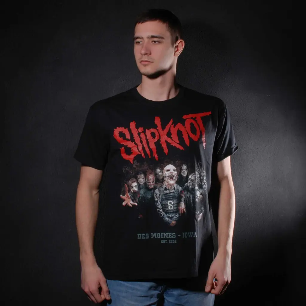 Футболка Slipknot - Be Prepared For Hell чорна