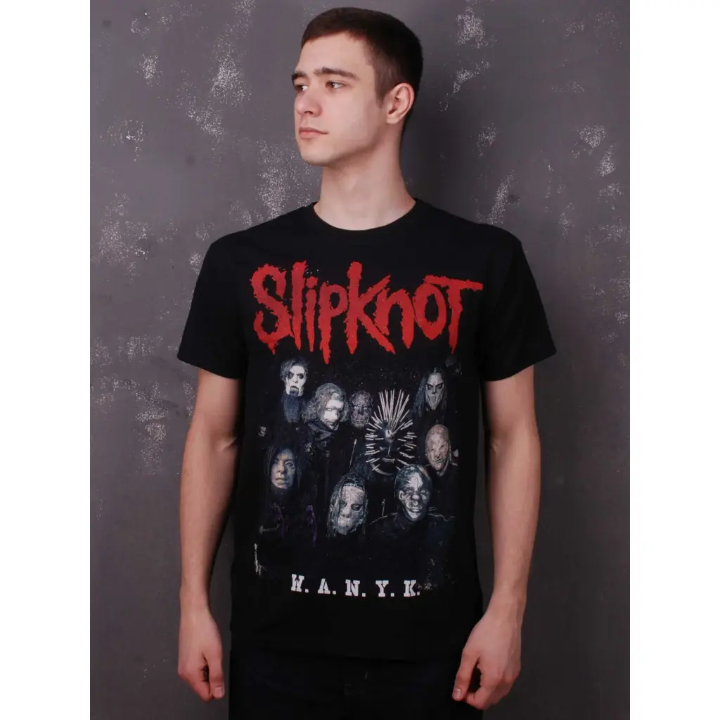 Футболка Slipknot - W. A. N. Y. K. чорна