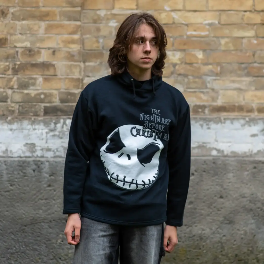 Худі Nightmare before Christmas чорне