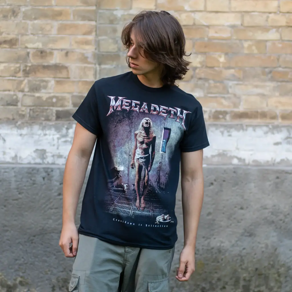 Футболка Megadeth - Countdown To Extinction чорна
