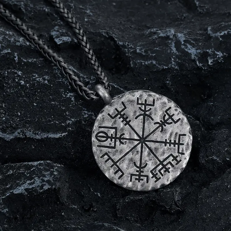 Кулон на ланцюжку Вегвізир - Vegvisir