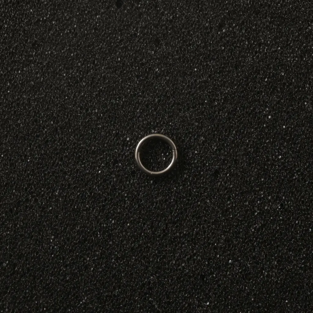 Пірсинг титановий кільце клікер 18 G