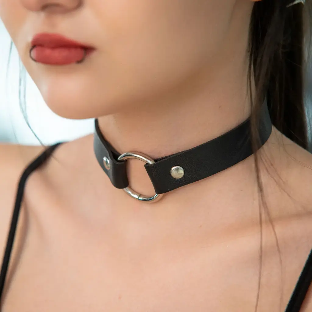 Чокер шкіряний Коло