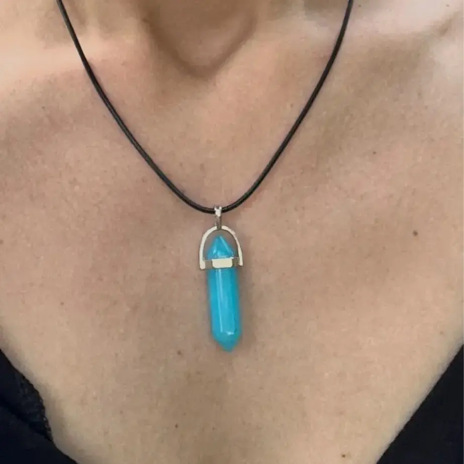 Кулон на мотузці Blue