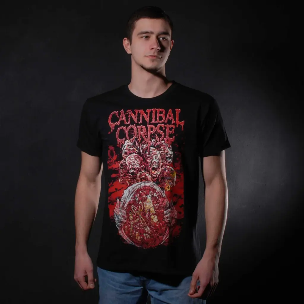 Футболка Cannibal Corpse - Rotting Heads чорна