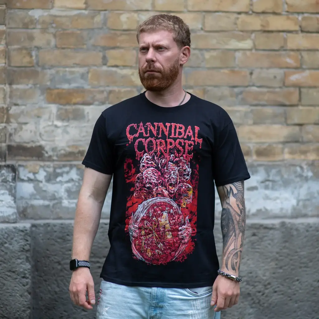 Футболка Cannibal Corpse - Rotting Heads чорна
