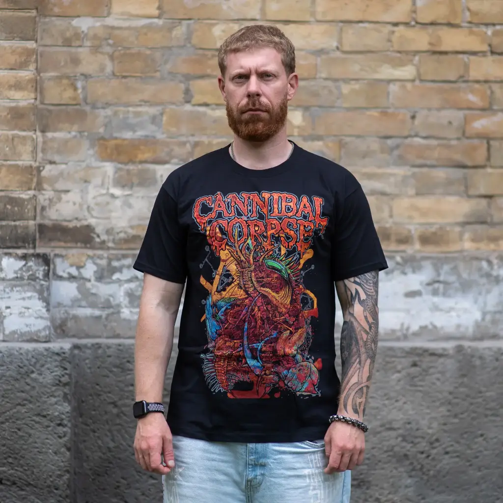 Футболка Cannibal Corpse - Sickening Metamorphosis чорна