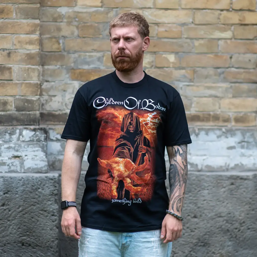Футболка Children Of Bodom - Something Wild чорна