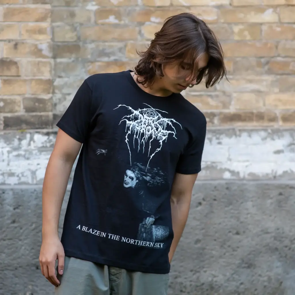 Футболка Darkthrone - A Blaze In The Northern Sky чорна
