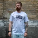 Футболка Darkthrone - Baphomet біла
