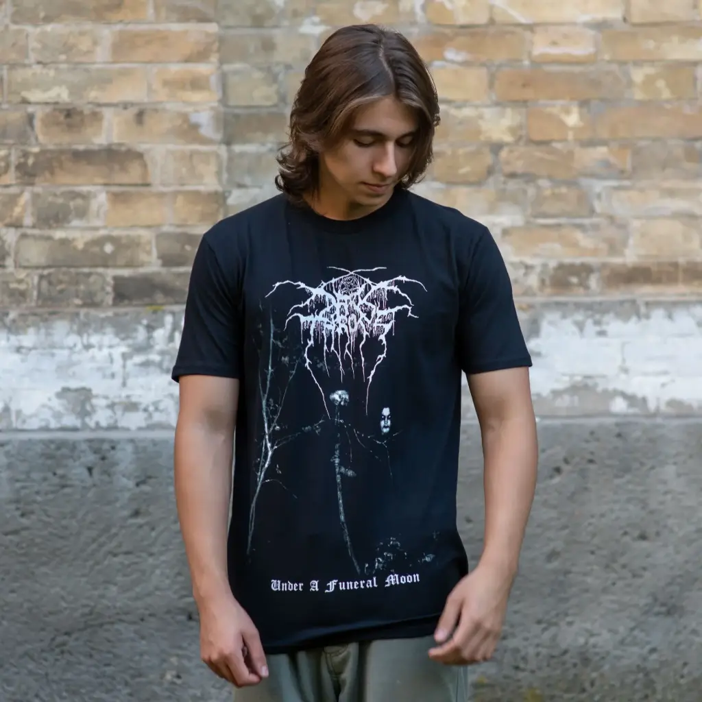 Футболка Darkthrone - Under A Funeral Moon чорна