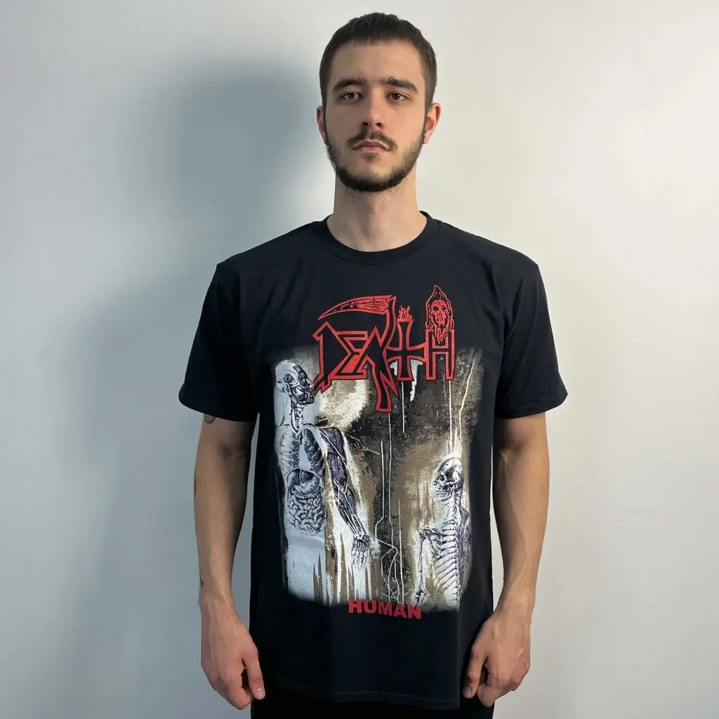 Футболка Death - Human чорна